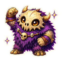 Boneling sticker: Victory