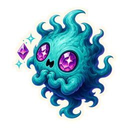 Gleamgob sticker: Shiny