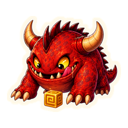 Hornmote sticker: Hungry