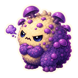Puffgrim sticker: Nope