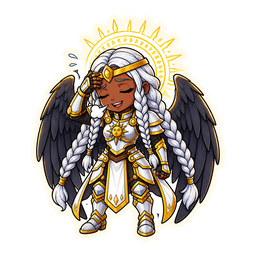 Seraph sticker: Relief